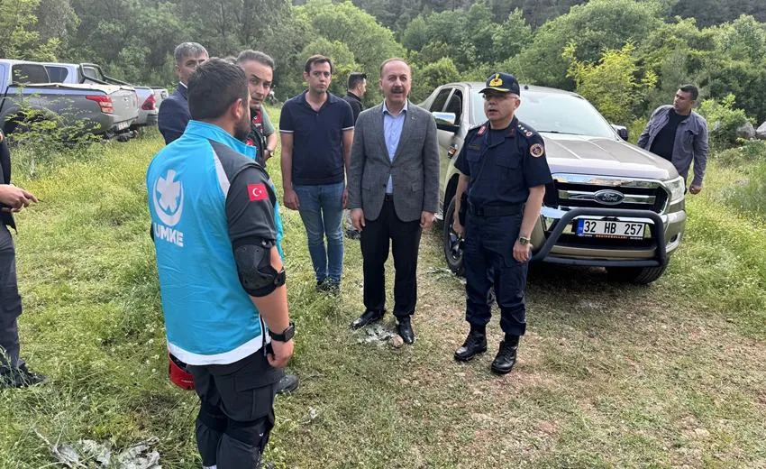 Isparta’daki Yazılı Kanyon Tabiat Parkı’nda akıntıya kapılarak kaybolan Süleyman Demirel Üniversitesi öğrencisi